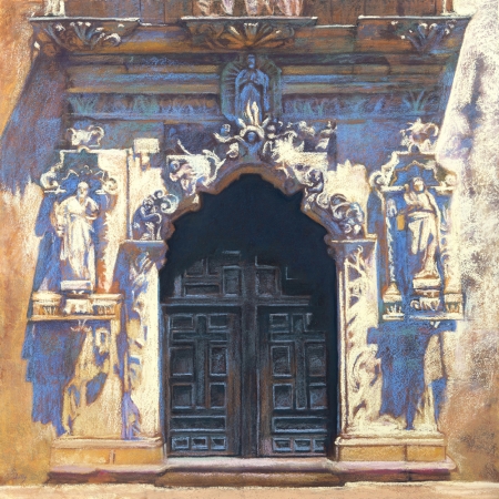 Mission San Jose Doors by artist Nancy Lilly